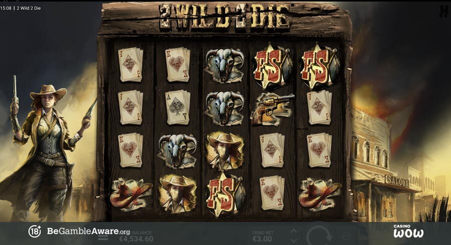 2 Wild 2 Die Bonus Feature