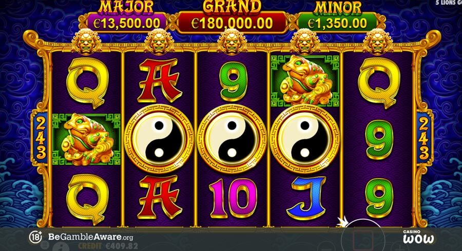 5 Lions Gold Slot by Pragmatic Play - Try for Free at CasinoWow