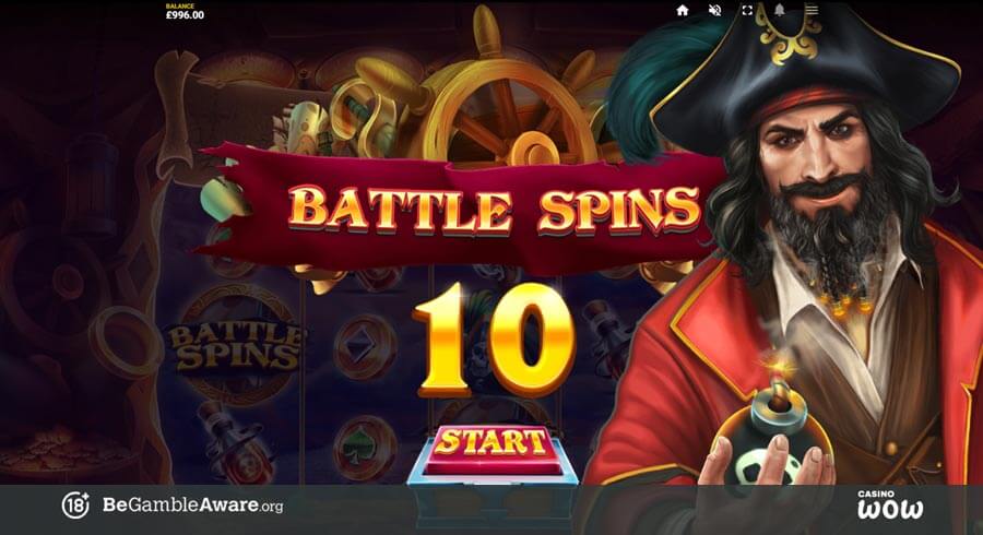 Pirates Plenty Battle for Gold Bonus Feature