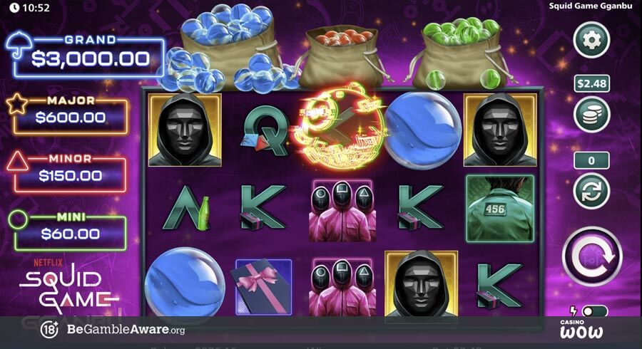 Squid Game Gganbu Bonus Feature