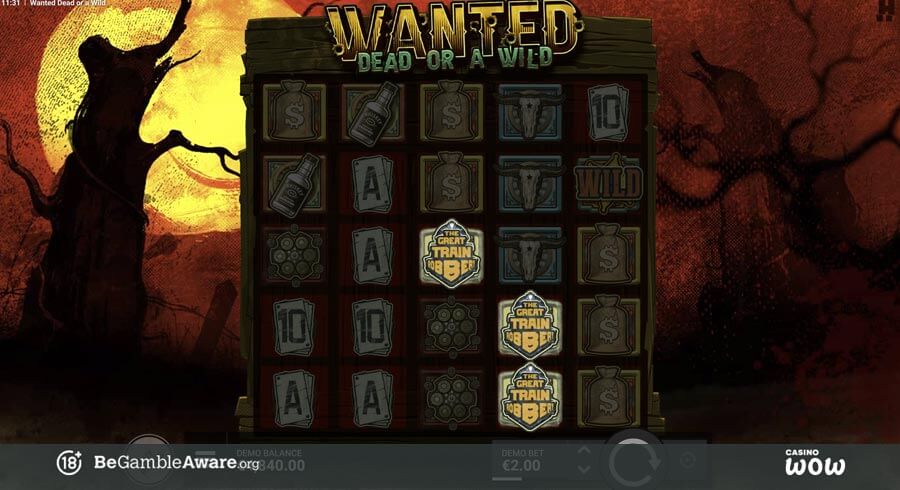 Wanted Dead or a Wild Bonus Feature