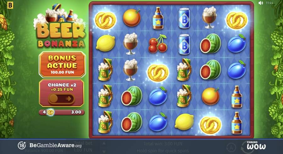 Beer Bonanza Bonus Feature