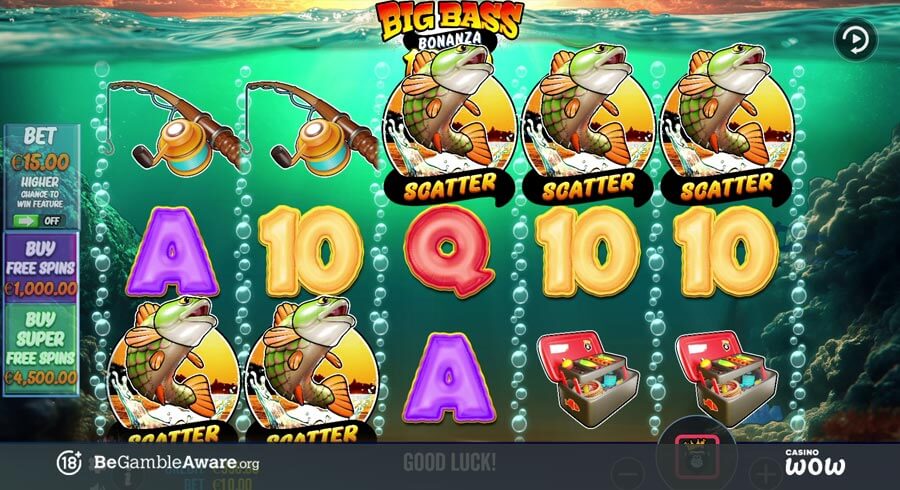 Big Bass Bonanza 1000 Bonus Feature
