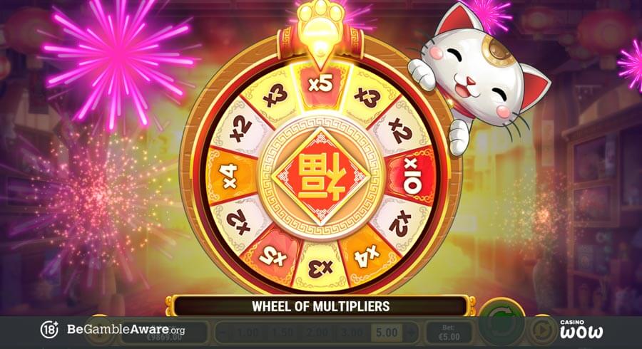 Big Win Cat Bonus Feature