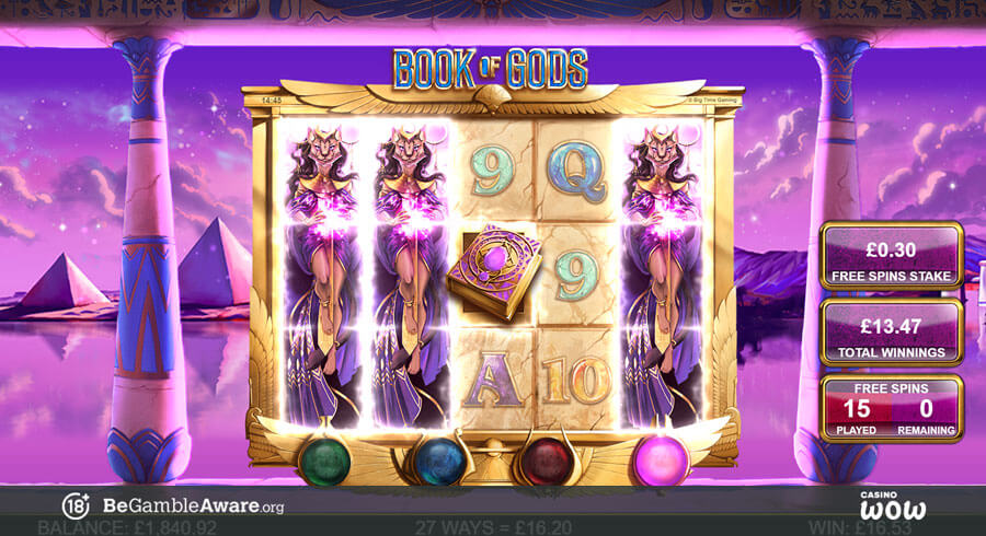 Book of Gods Bonus Feature