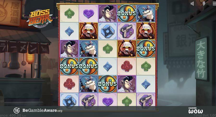 Boss Bear Bonus Feature