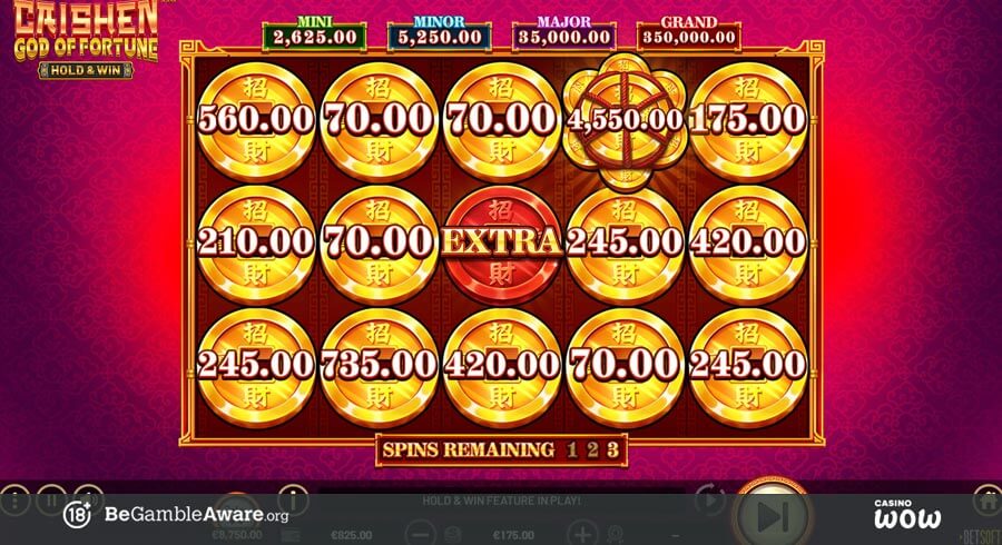 Caishen: God of Fortune Bonus Feature