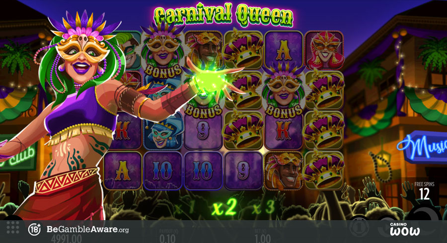 Carnival Queen Bonus Feature