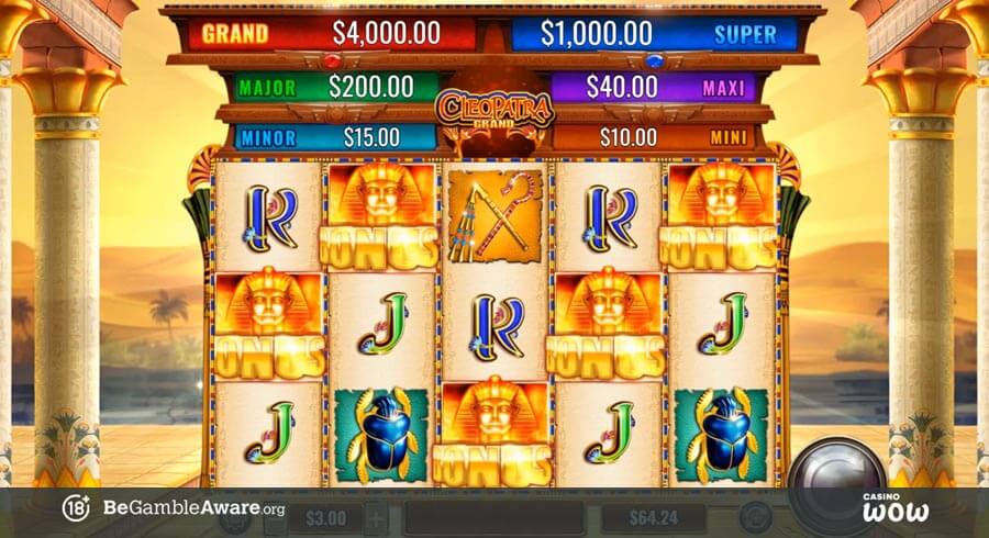 Cleopatra Grand Bonus Feature