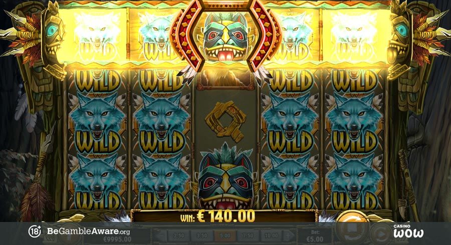 Coywolf Cash Bonus Feature
