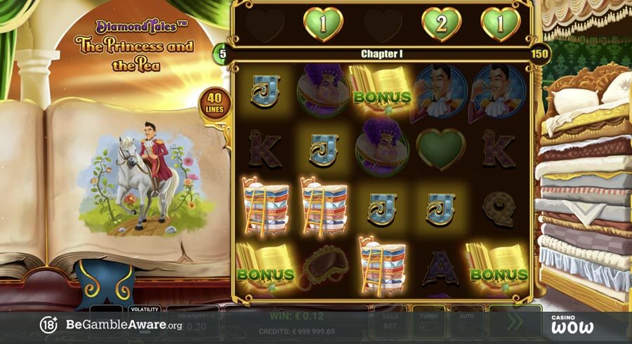 Diamond Tales: The Princess and the Pea Bonus Feature