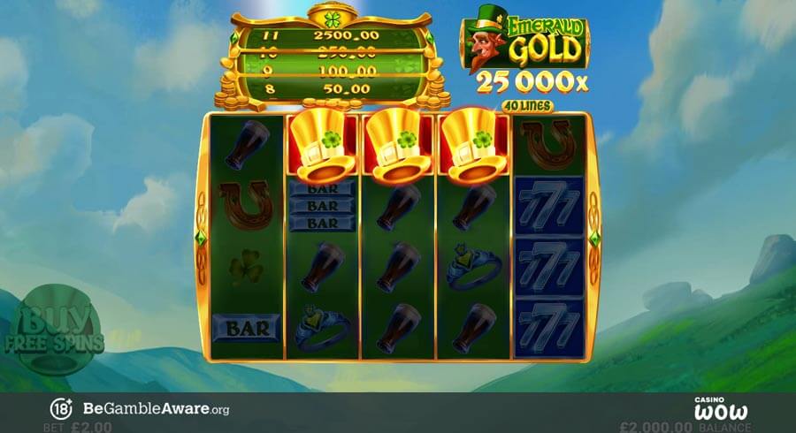 Emerald Gold Bonus Feature