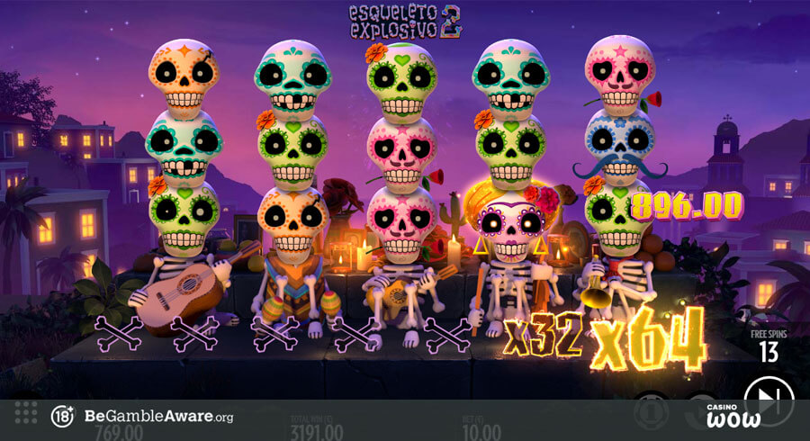 Esqueleto Explosivo 2 Bonus Feature