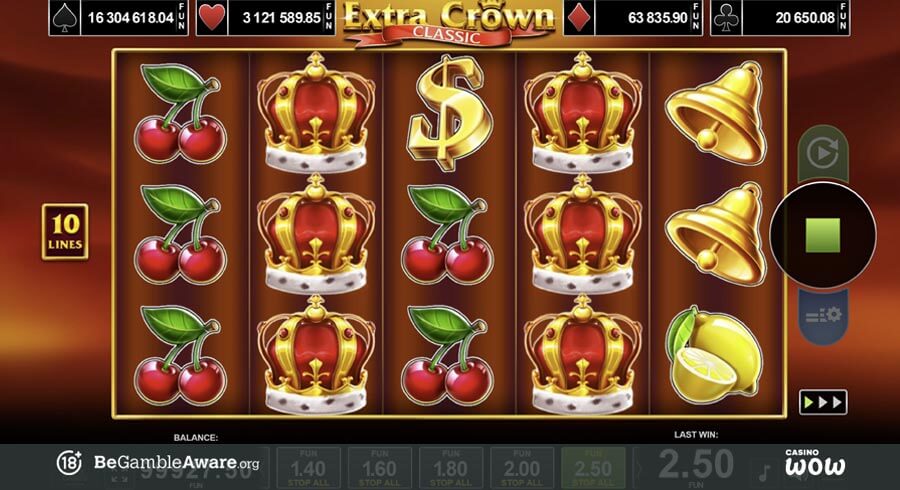 Extra Crown Classic Bonus Feature