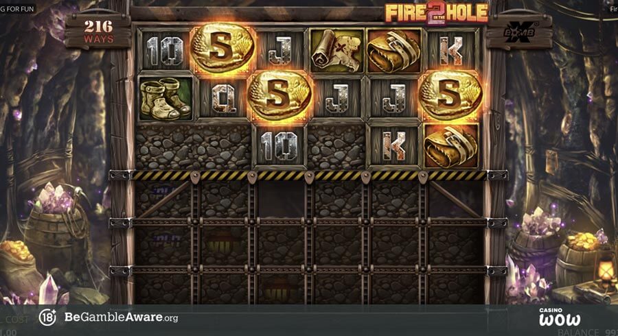 Fire in the Hole 2 Bonus Feature