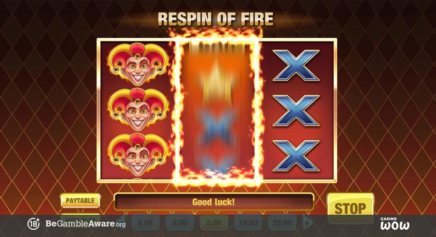 Fire Joker Bonus Feature