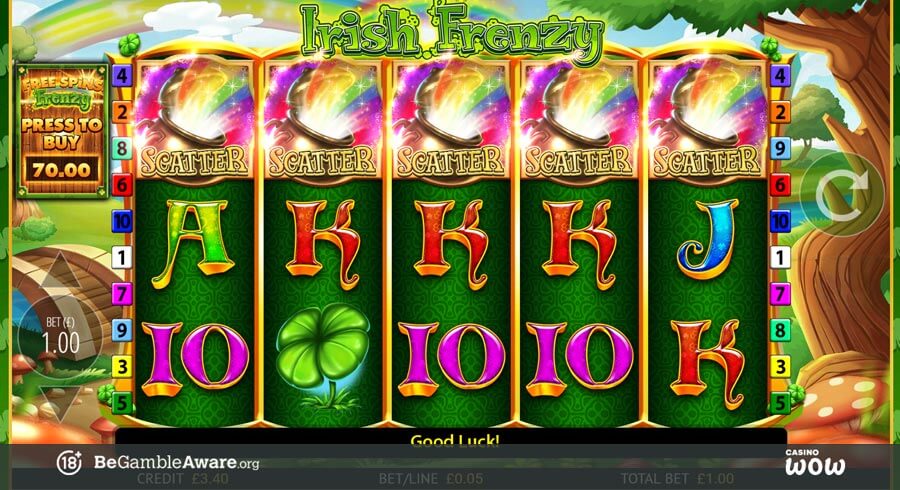Irish Frenzy Bonus Feature