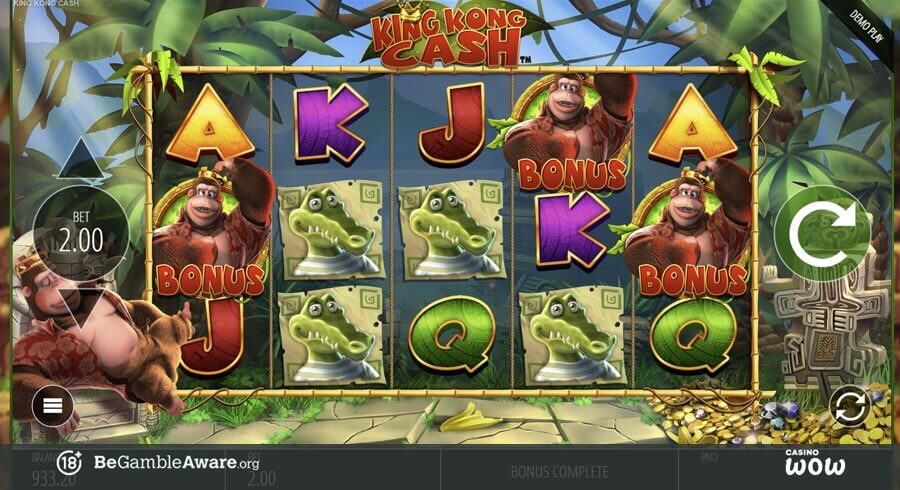 King Kong Cash Bonus Feature