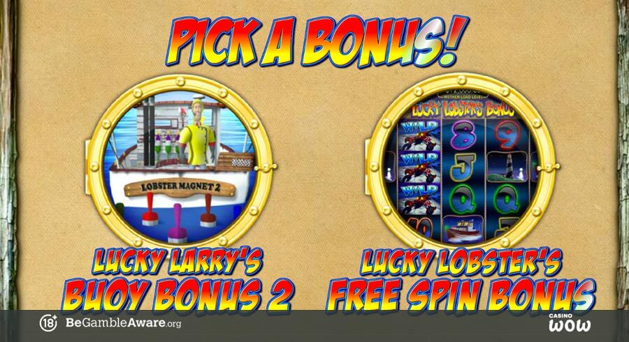 Lucky Larry’s Lobstermania 2 Bonus Feature