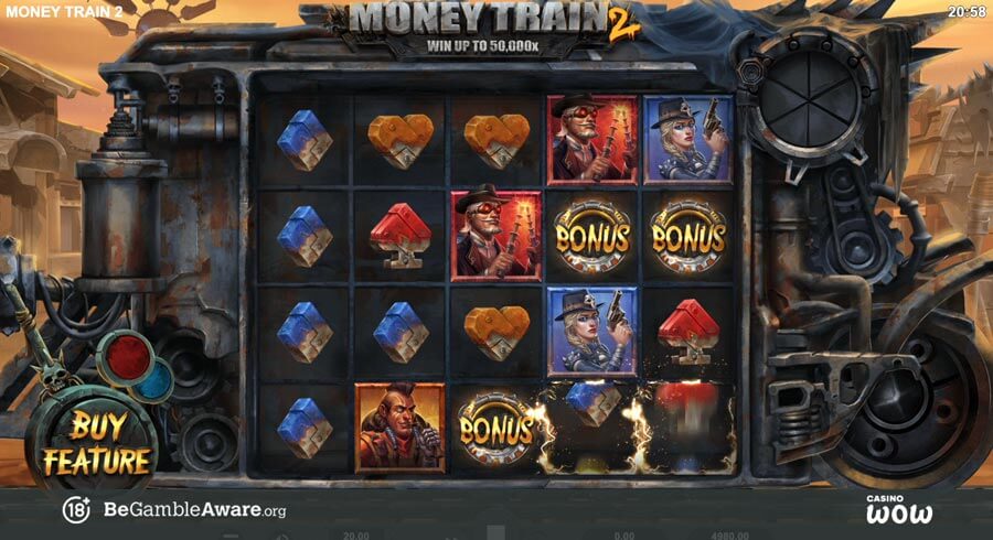 Money Train 2 Bonus Feature