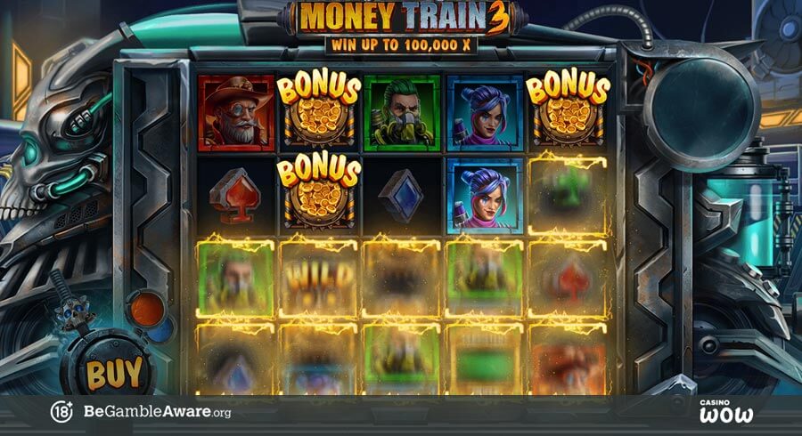 Money Train 3 Bonus Feature