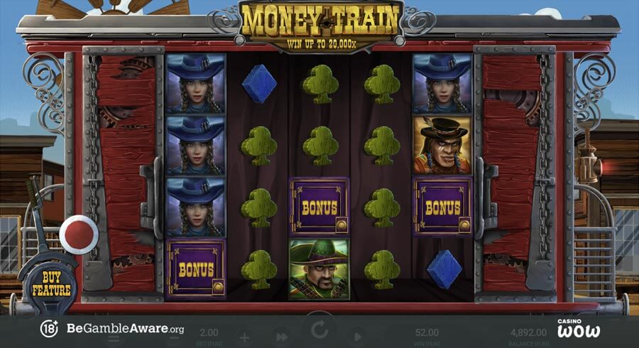 Money Train Bonus Feature