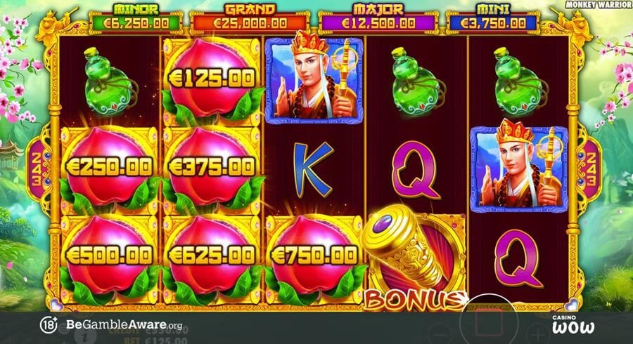 Monkey Warrior Bonus Feature