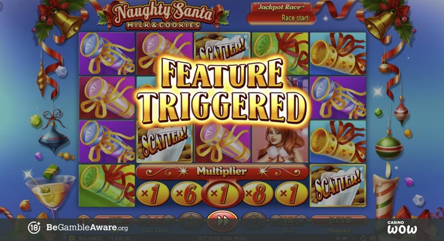 Naughty Santa Bonus Feature