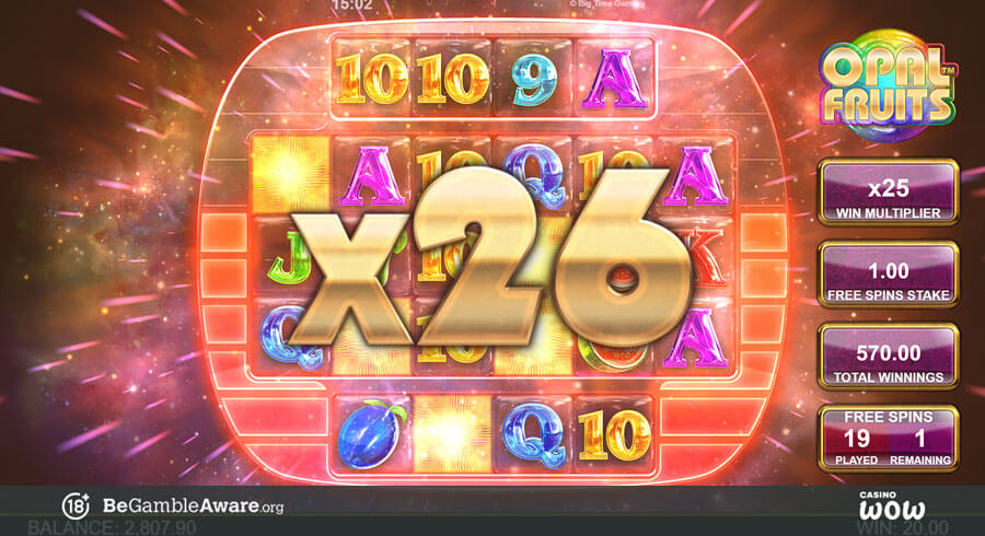 Opal Fruits Bonus Feature