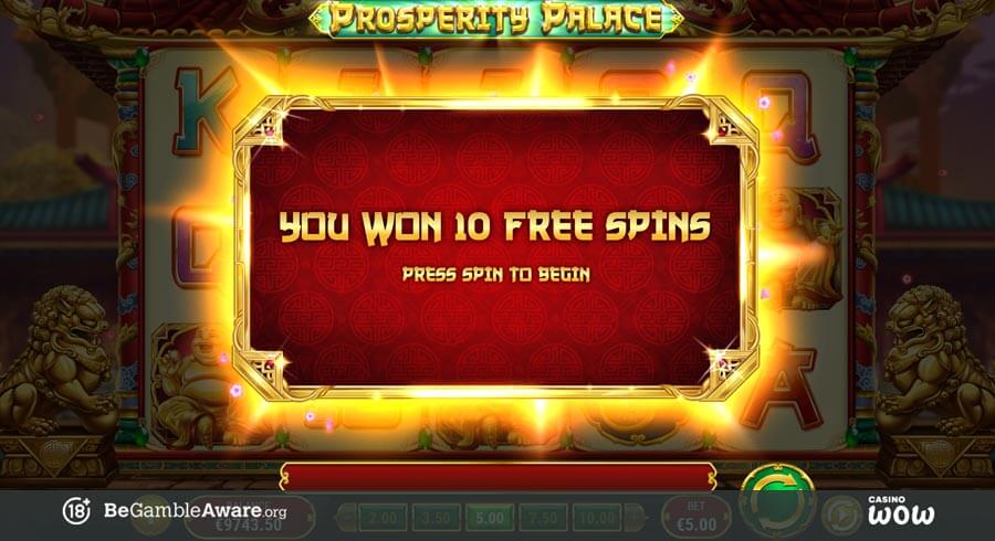 Prosperity Palace Bonus Feature