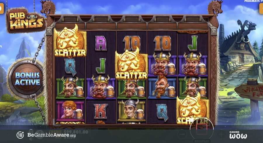 Pub Kings Bonus Feature