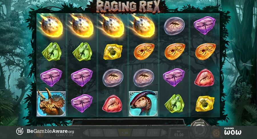 Raging Rex Bonus Feature