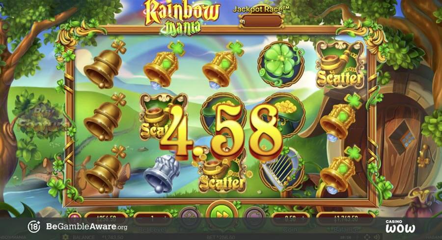 Rainbow Mania Bonus Feature