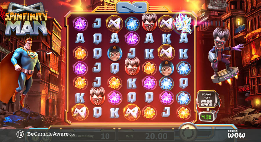 Spinfinity Man Bonus Feature