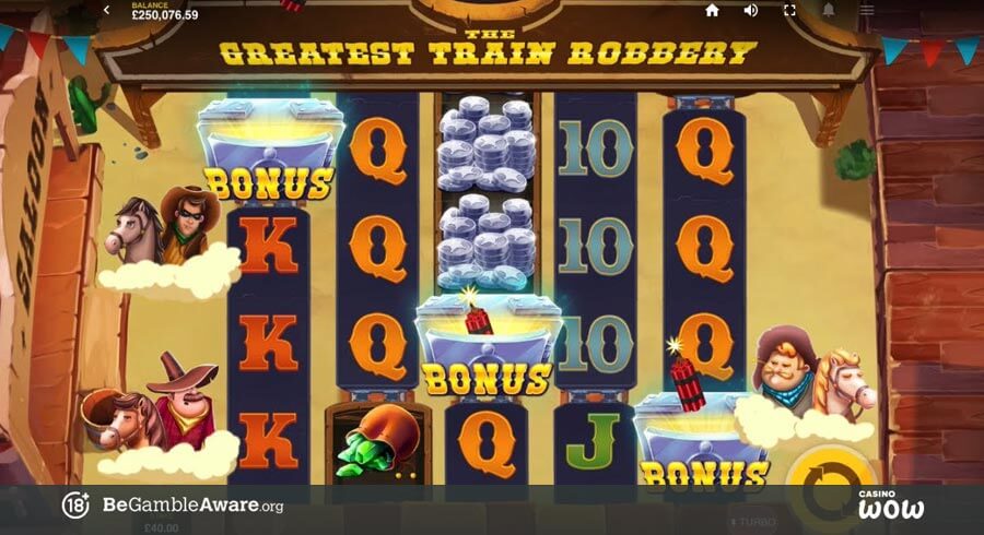 The Greatest Train Robbery Bonus Feature