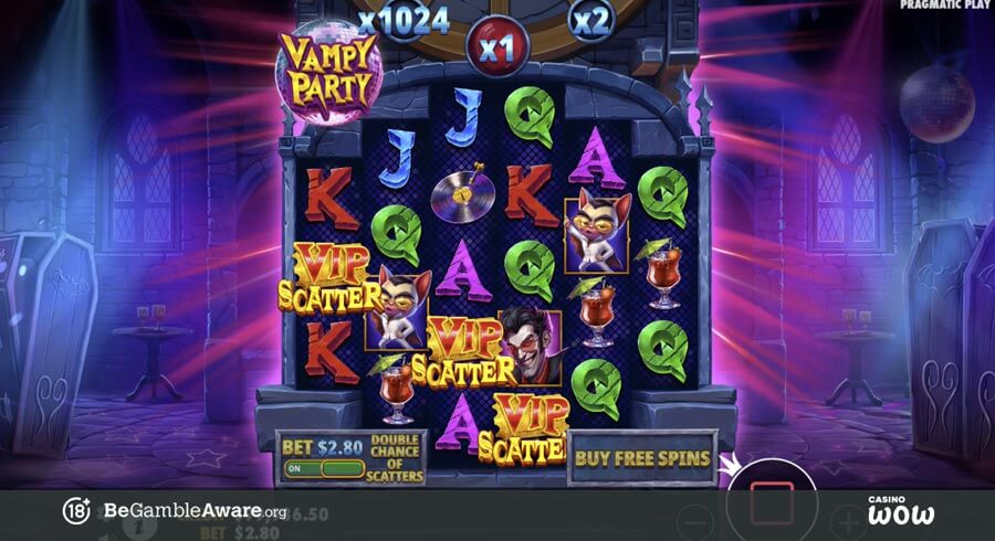 Vampy Party Bonus Feature