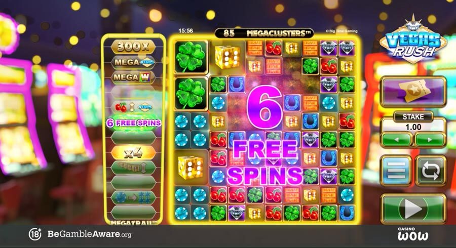 Vegas Rush Bonus Feature