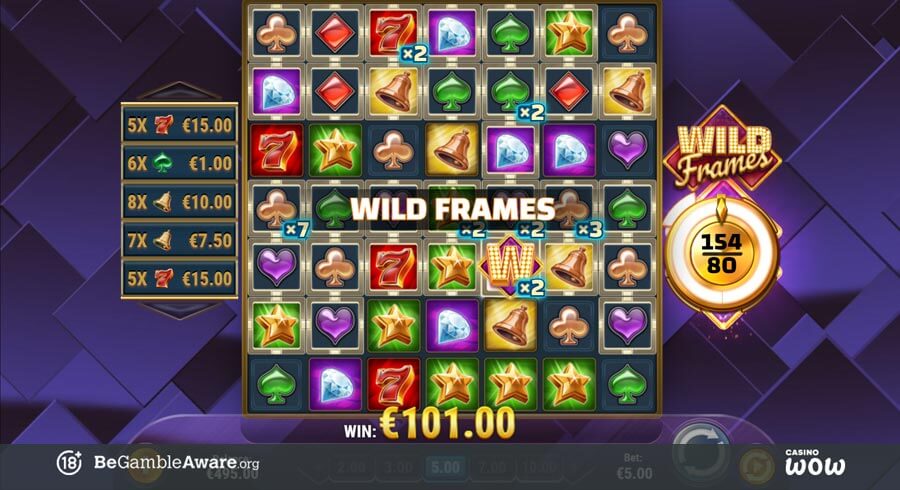 Wild Frames Bonus Feature