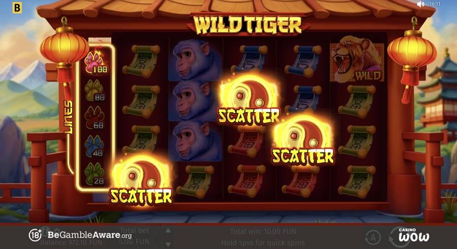 Wild Tiger Bonus Feature