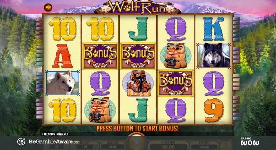 Wolf Run Bonus Feature