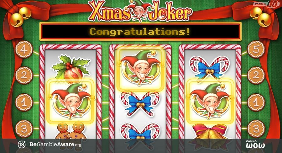 Xmas Joker Bonus Feature