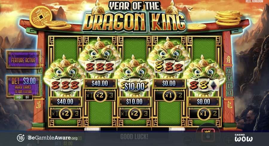 Year of the Dragon King Bonus Feature