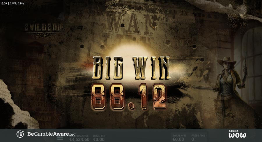 2 Wild 2 Die Big Win