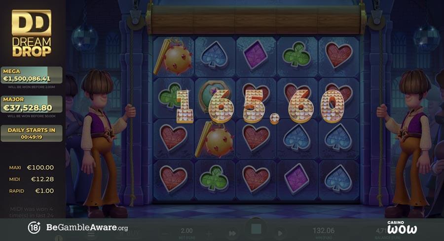 Groovy Knights Dream Drop Big Win