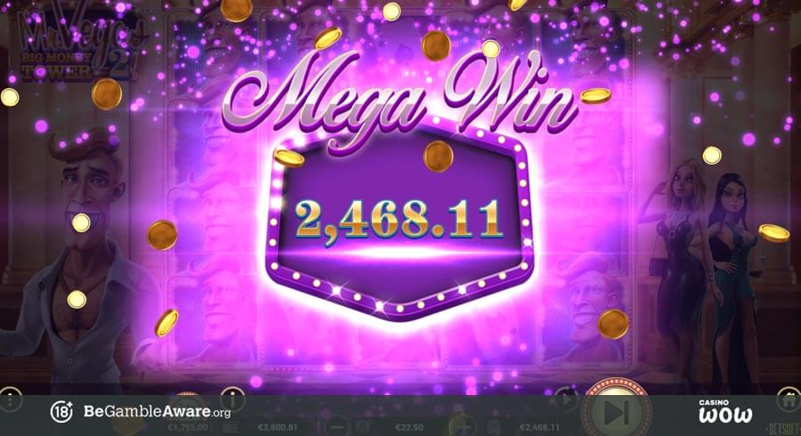 Mr Vegas 2: Big Money Tower Big Win