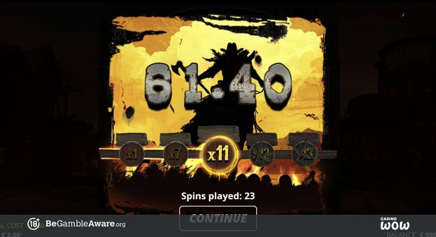 Tombstone Slaughter: El Gordo's Revenge Big Win