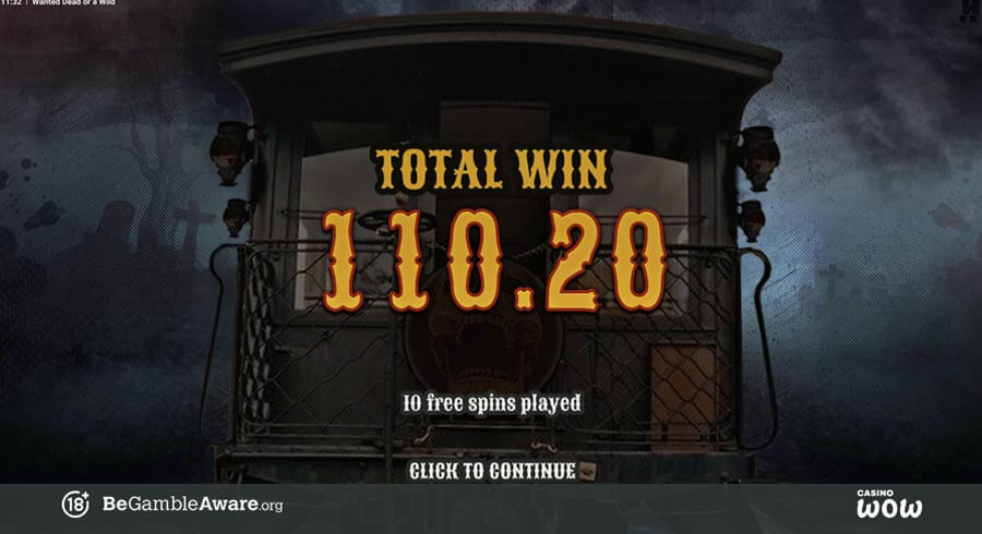 Wanted Dead or a Wild Big Win