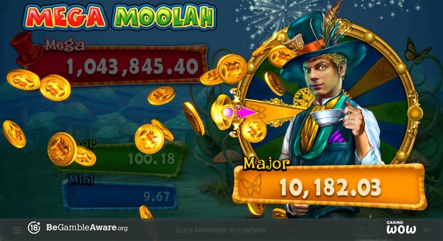 Absolootly Mad Mega Moolah Big Win