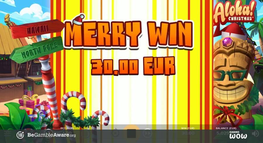 Aloha! Christmas Big Win