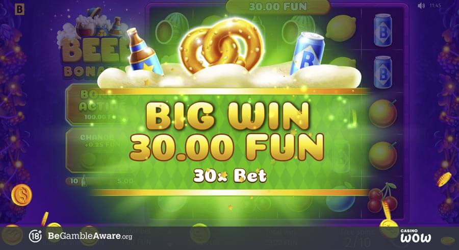 Beer Bonanza Big Win